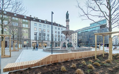 Bozner Platz, Innsbruck – © Stadt Innsbruck Bozner Platz, Innsbruck