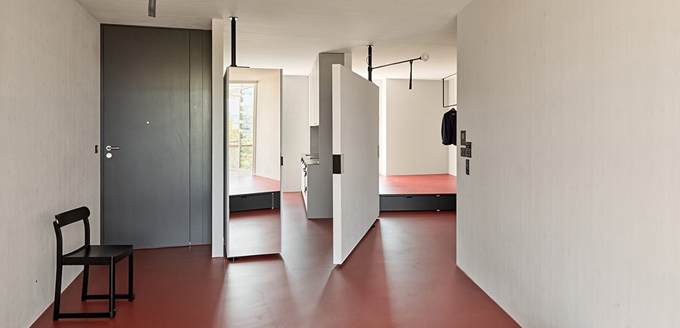 Wohnhaus mit Kleinwohnungen, Zürich – © Roland Bernath Wohnhaus mit Kleinwohnungen, Zürich