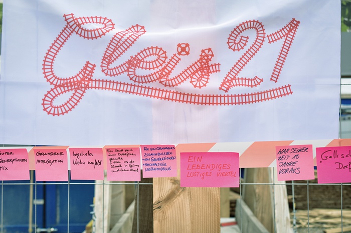 Baugruppenaktivitäten Sonnwendviertel, Wien