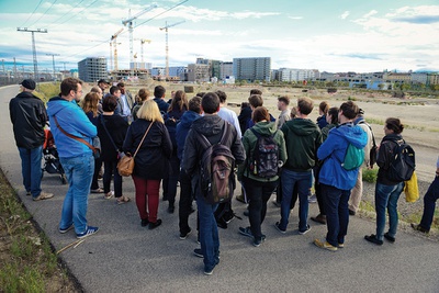 Baugruppenaktivitäten Sonnwendviertel, Wien – © R. Schmied / Stadt Wien Baugruppenaktivitäten Sonnwendviertel, Wien