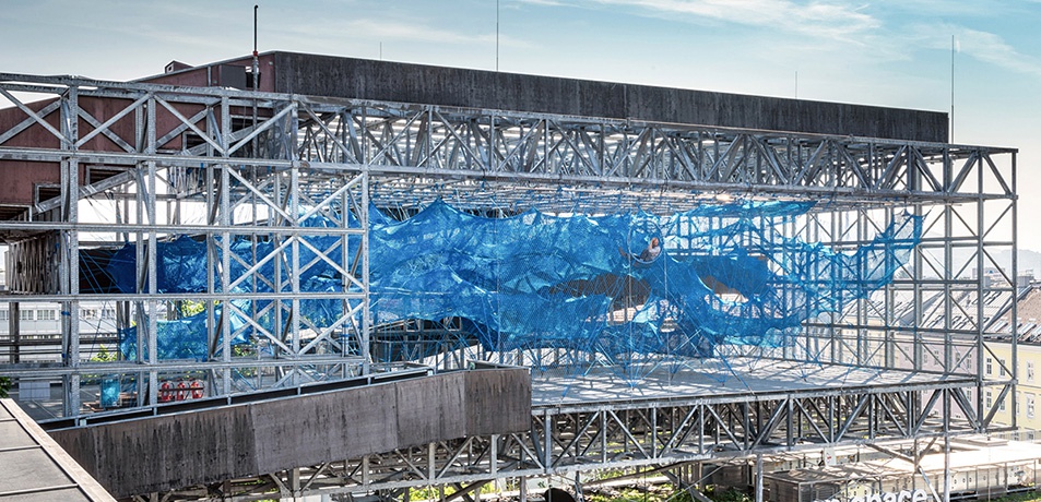 Tube Linz, ok Zentrum für Gegenwartskunst, Linz – © Numen / For Use Tube Linz, ok Zentrum für Gegenwartskunst, Linz