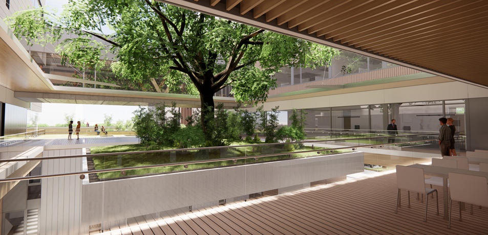 Ausbildungscampus Energie Steiermark, Graz, Rendering – © Markus Pernthaler Ausbildungscampus Energie Steiermark, Graz, Rendering