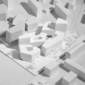 Bogenfeld Architektur, Campagne Areal – Baufeld 1, Modell