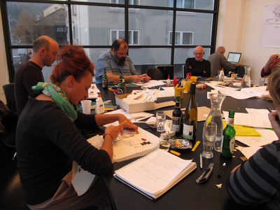 Kollektiver Entwurfsprozess im aut