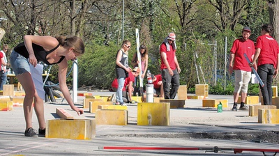 April bis Mai 2015: das bilding entsteht