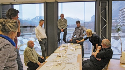 Im Dezember 2014 wählte eine Jury ein Projekt zur weiteren Bearbeitung aus.