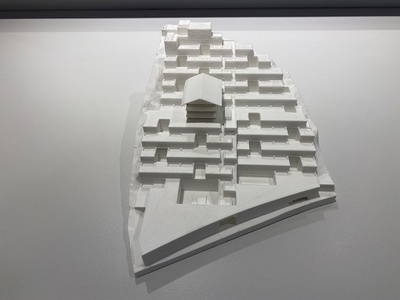 Modell des Projekts Innstraße 115, Innsbruck Modell des Projekts Innstraße 115, Innsbruck