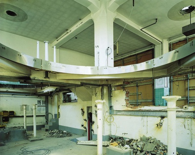 Zwischenebene, Zustand vor Beginn der Umbauarbeiten, 2003; Foto: Lukas Schaller