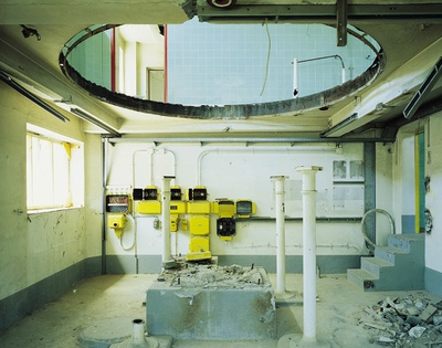 Zwischenebene, Zustand vor Beginn der Umbauarbeiten, 2003; Foto: Lukas Schaller